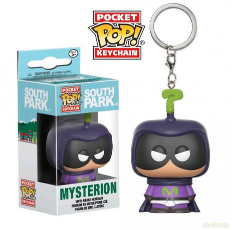 SOUTH PARK POP Vinyl Keychain Mysterion 4 cm