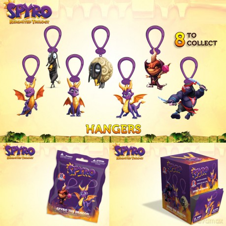 SPYRO Spyro Backpack Hanger with clip x 24
