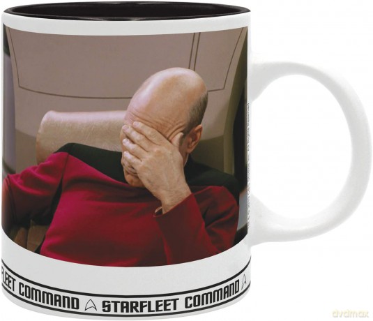 STAR TREK Kubek 320 ml Facepalm subli with box