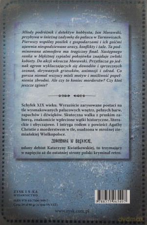 Zbrodnia w błękicie - Katarzyna Kwiatkowska [KSIĄŻKA]