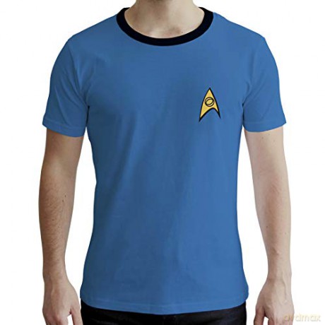 STAR TREK T-shirt Crew man SS white premium XL