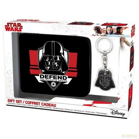 STAR WARS Pck new Wallet + Keyring Darth Vader (Gwiezdne Wojny)