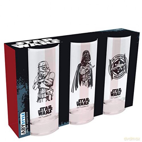 STAR WARS 3 glasses set (Gwiezdne Wojny)