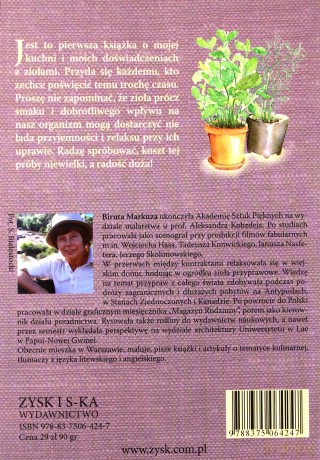 Zioła i przyprawy mojej kuchni - Markuza Biruta [KSIĄŻKA]