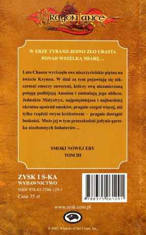 Zmierzch chaosu - Jean Rabe [KSIĄŻKA]