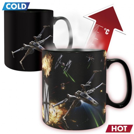 STAR WARS Kubek zmieniający kolor 460 ml Space Battle with box (Gwiezdne Wojny)