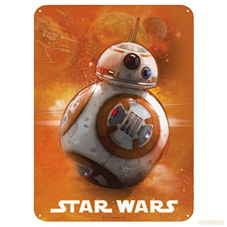 STAR WARS Metal plate BB8 (288) (Gwiezdne Wojny)