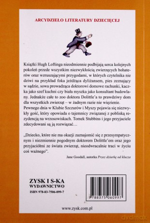 Zoo doktora dolittle - Hugh Lofting [KSIĄŻKA]