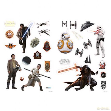 STAR WARS Naklejki 1000 cm "The Force Awakens" (blister) (Gwiezdne Wojny)