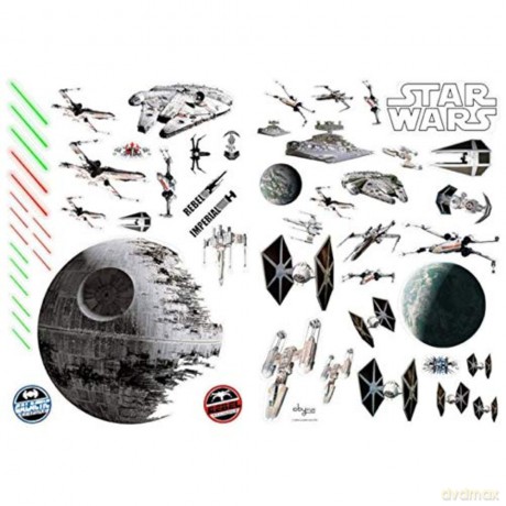 STAR WARS Naklejki 1000 cm Battleships (blister) (Gwiezdne Wojny)