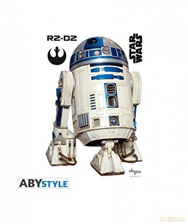 STAR WARS Naklejki scale 1 R2D2 (blister) (Gwiezdne Wojny)