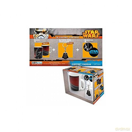 STAR WARS Pck Kubek + Keychain + Badges Vador (Gwiezdne Wojny)