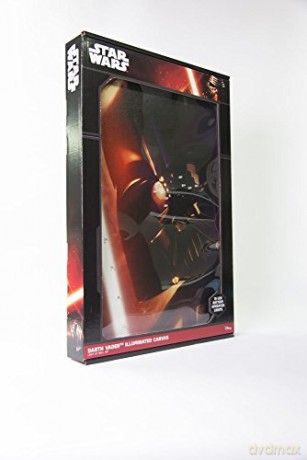 STAR WARS Photo Illuminated Canvas Large Darth Vader (60x40 cm) (Gwiezdne Wojny)