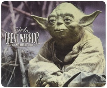 STAR WARS Podkładka pod mysz Yoda great warrior (Gwiezdne Wojny)