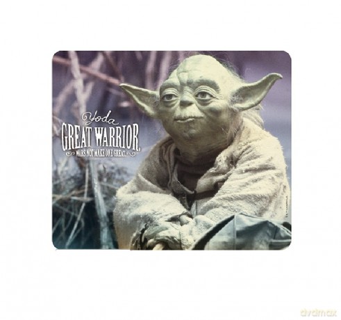 STAR WARS Podkładka pod mysz Yoda great warrior (Gwiezdne Wojny)