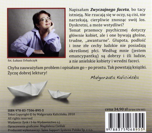 Zwyczajny facet - Małgorzata Kalicińska (digipack) [AUDIOBOOK] [CD]
