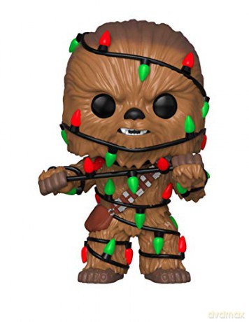 STAR WARS POP Vinyl Bobble: Holiday Chewbacca w/ Lights (Gwiezdne Wojny)