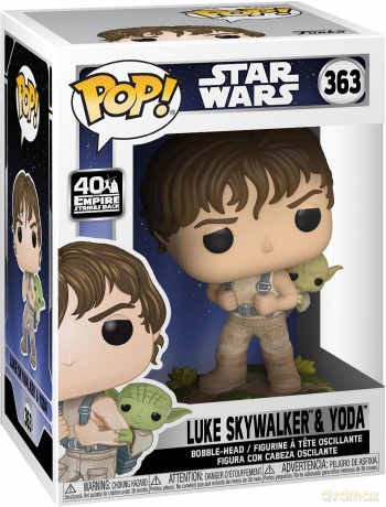 STAR WARS POP Vinyl: Training Luke with Yoda (Gwiezdne Wojny)