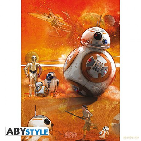 STAR WARS Poster BB8 (988) (Gwiezdne Wojny)