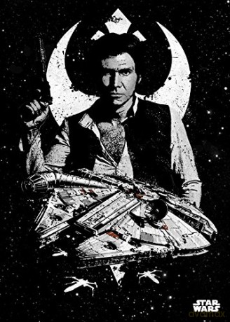 STAR WARS Poster Plate Captain Solo (Star Wars Pilots) (Gwiezdne Wojny)