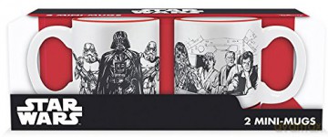 STAR WARS Set 2 espresso mugs 110 ml Empire VS Rebel (Gwiezdne Wojny)