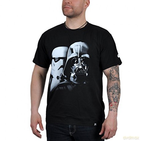 STAR WARS T shirt Vador-Troopers man SS black basic (Gwiezdne Wojny) XXL