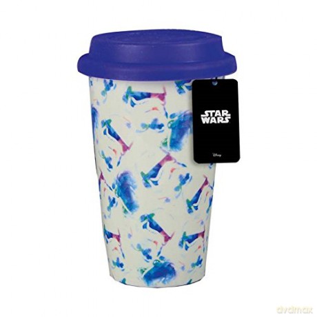 STAR WARS Travel Tumbler with Lid Stormtrooper Pastel (Gwiezdne Wojny)