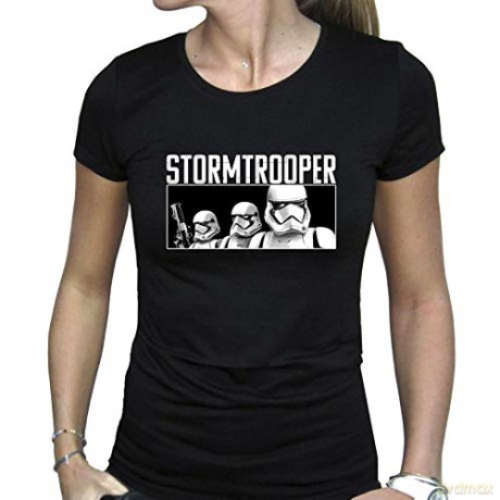 STAR WARS T-shirt Troopers E9 woman SS black (Gwiezdne Wojny) L