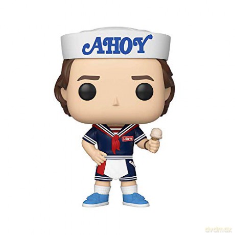 STRANGER THINGS POP Vynil 803: S3 Steve w/Hat and Ice Cream