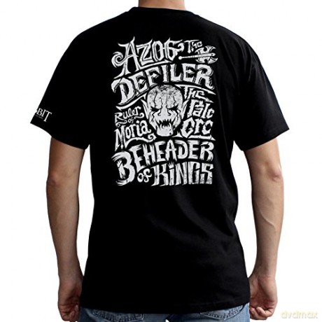 THE HOBBIT T-shirt Azog man SS black basic S