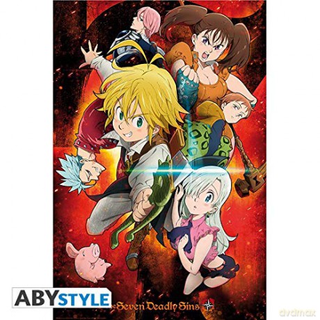 THE SEVEN DEADLY SINS Characters Poster (91.5x61)