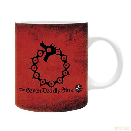 THE SEVEN DEADLY SINS Kubek 320 ml Emblems subli with box