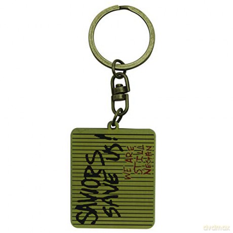 THE WALKING DEAD Keychain Saviors save us