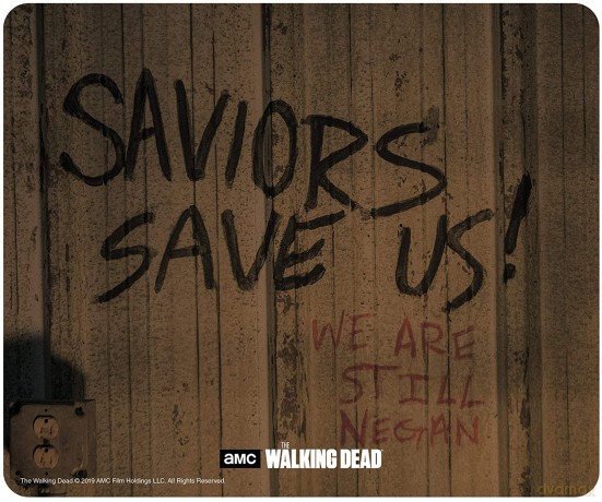 THE WALKING DEAD Podkładka pod mysz Saviors save us