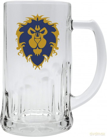 Kubek szkło 500 ml World of Warcraft Alliance