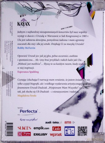 Wyśpiewam Wam wszystko - Urszula Dudziak (super jewel case) [AUDIOBOOK] [CD-MP3]