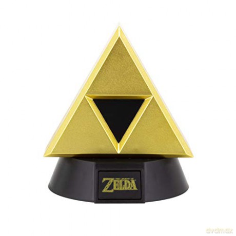 ZELDA Lamp 3D Gold Triforce 10cm