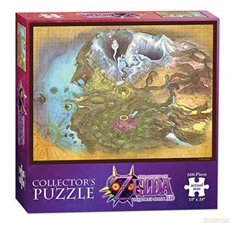 ZELDA Puzzle The Legend of Zelda Majora's Mask Termina Map