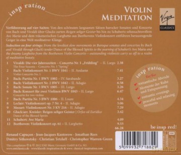 Violin Meditation [CD]