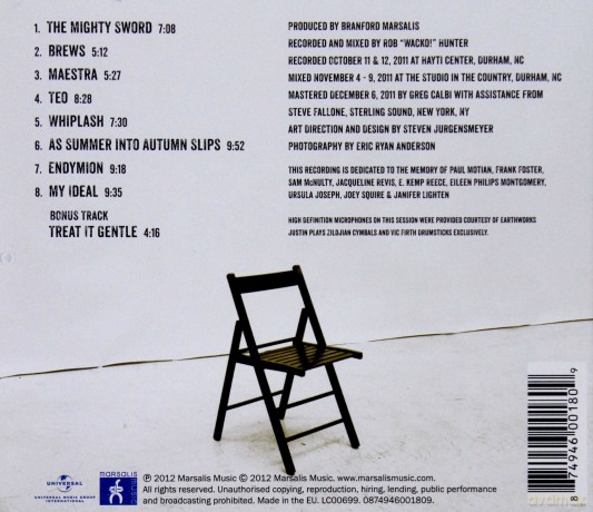 Branford Marsalis: Four Mfs Playin' Tunes [CD]