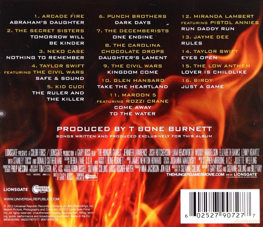 The Hunger Games: Songs From District 12 And Beyond (Igrzyska Śmierci) soundtrack [CD]