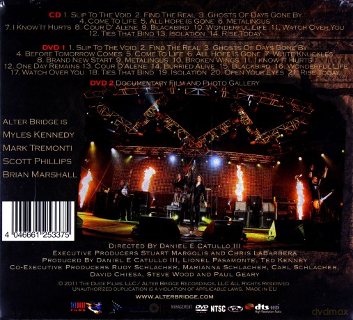 Alter Bridge: Live At Wembley [2DVD]+[CD]