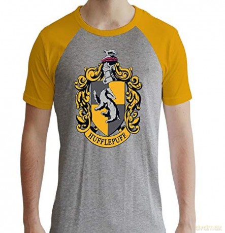 HARRY POTTER Hufflepuff T-shirt męski XL