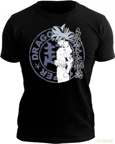 DRAGON BALL SUPER T-shirt Goku UI man SS black New fit XS
