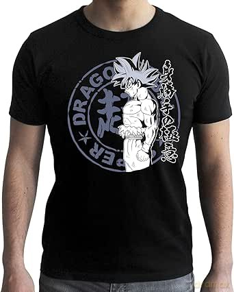 DRAGON BALL SUPER T-shirt Goku UI man SS black New fit M