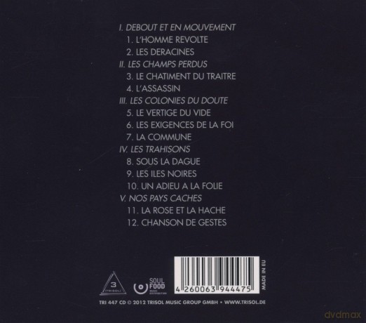 Rome: Nos Chants Perdus (Digipack) [CD]