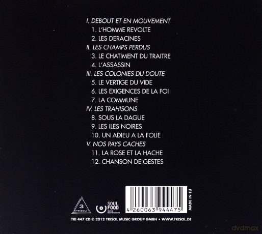 Rome: Nos Chants Perdus (Digipack) [CD]