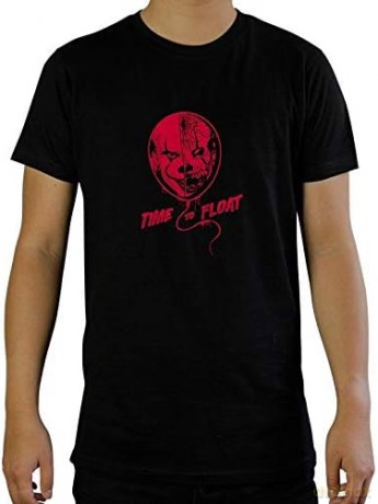 IT T-shirt Time to float man SS black basic L