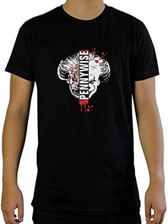 IT T-shirt Pennywise man SS black basic M