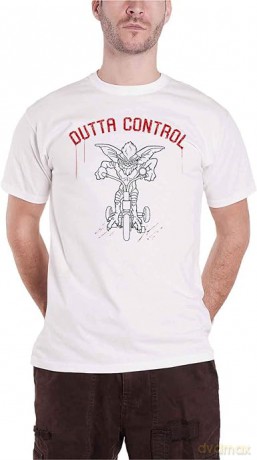 GREMLINS T-shirt Outta Control man SS white new fit M